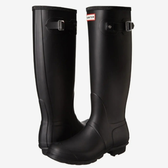 Hunter Original Tall Matte Rain Boots - Picture 1 of 10